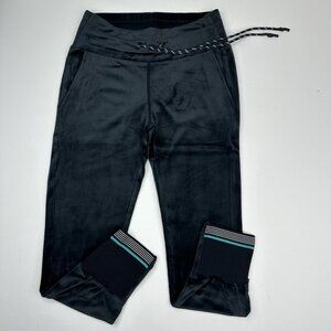 Betabrand Women NWT Green‎ Velour Sweatpant Yoga Pant Small Short Petite/W26/L23
